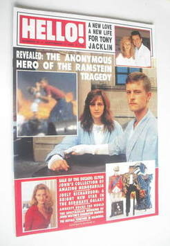 <!--1988-09-17-->Hello! magazine - Sgt Jeffrey McConch cover (17 September 