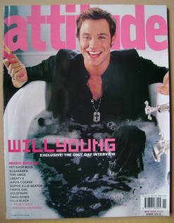 Attitude magazine - Will Young cover (November 2003)