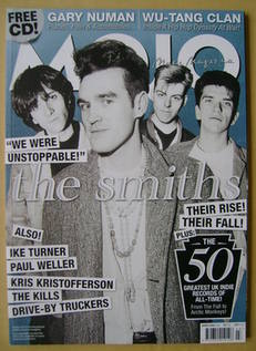 MOJO magazine - The Smiths cover (March 2008 - Issue 172)