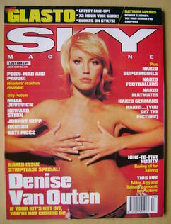 Sky magazine - Denise Van Outen cover (July 1997)
