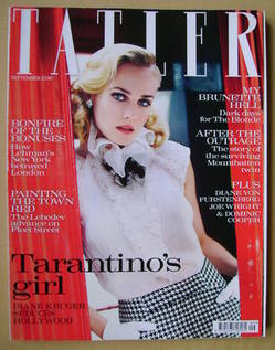 Tatler magazine - September 2009 - Diane Kruger cover