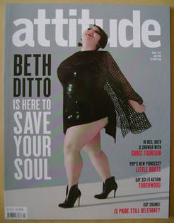 Attitude magazine - Beth Ditto cover (June 2009 - Issue 180)