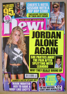 <!--2011-10-10-->New magazine - 10 October 2011 - Jordan cover