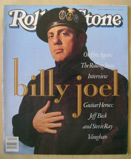 Rolling Stone magazine - Billy Joel cover (25 January 1990 - Issue 570)