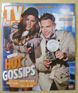 <!--2011-10-15-->Buzz magazine - Caroline Flack and Olly Murs cover (15 Oct