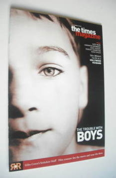 The Times magazine - The Trouble With Boys cover (1 March 2003)