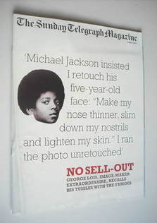 The Sunday Telegraph magazine - Michael Jackson cover (2 March 2003)