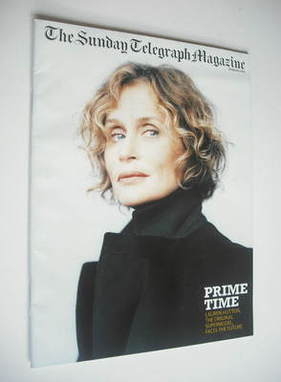 The Sunday Telegraph magazine - Lauren Hutton cover (16 March 2003)