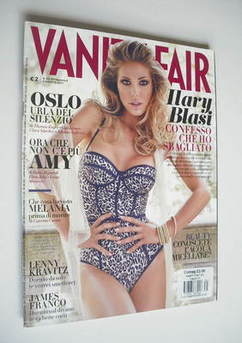 <!--2011-08-03-->Italian Vanity Fair magazine - Ilary Blasi cover (3 August