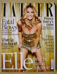 Tatler magazine - May 2009 - Elle Macpherson cover