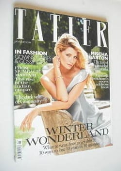 Tatler magazine - January 2011 - Mischa Barton cover