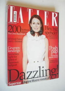 Tatler magazine - December 2008 - Julianne Moore cover