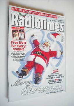 Radio Times magazine - Merry Christmas cover (22 December 2007 - 4 January 2008)