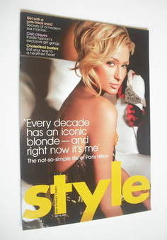 Style magazine - Paris Hilton cover (16 July 2006)