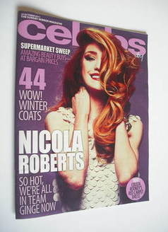 Celebs magazine - Nicola Roberts cover (16 October 2011)