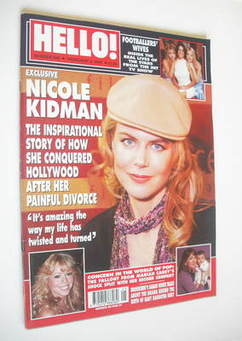 Hello! magazine - Nicole Kidman cover (5 February 2002 - Issue 699)