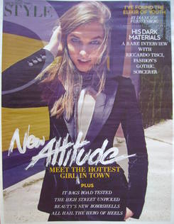 Style magazine - New Attitude cover (18 September 2011)