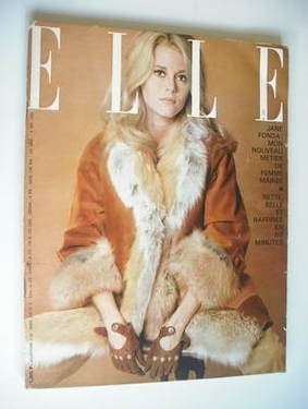 French Elle magazine - 4 November 1965 - Jane Fonda cover