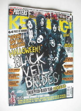 Kerrang magazine - Black Veil Brides cover (29 October 2011 - Issue 1387)