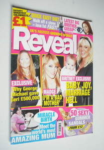 Reveal magazine - Geri Halliwell, Madonna and Britney Spears cover (20-26 May 2006)