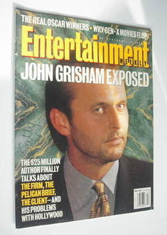 <!--1994-04-01-->Entertainment Weekly magazine - John Grisham cover (1 Apri