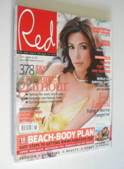 Red magazine - June 2006 - Eva Longoria cover