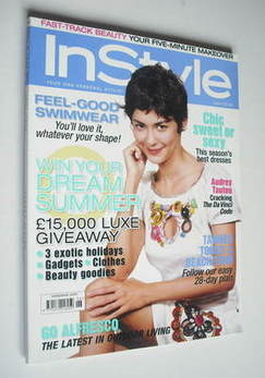 <!--2006-06-->British InStyle magazine - June 2006 - Audrey Tautou cover