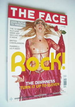 <!--2003-12-->The Face magazine - Justin Hawkins cover (December 2003)