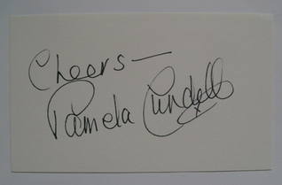 Pamela Cundell autograph