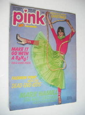 Pink magazine - 24 December 1977 - Leslie Ash cover