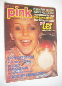 Pink magazine - 4 September 1976 - Leslie Ash cover