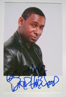 David Harewood autograph (hand-signed photograph)