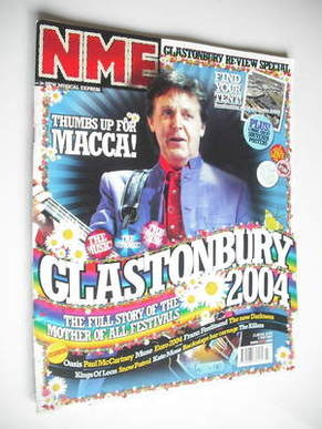 NME magazine - Paul McCartney cover (3 July 2004)