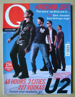 Q magazine - U2 cover (Summer 2001)