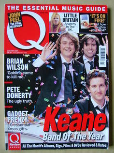 Q magazine - Keane cover (January 2005)