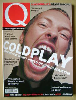 <!--2002-08-->Q magazine - Chris Martin cover (August 2002)