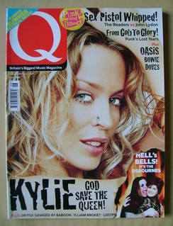 <!--2002-06-->Q magazine - Kylie Minogue cover (June 2002)