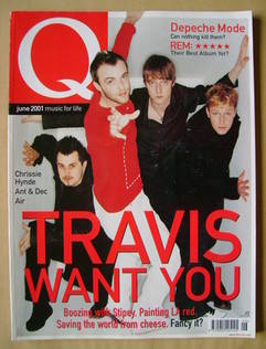 <!--2001-06-->Q magazine - Travis cover (June 2001)