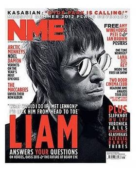 NME magazine - Liam Gallagher cover (12 November 2011)
