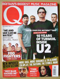 Q magazine - U2 cover (November 2002)