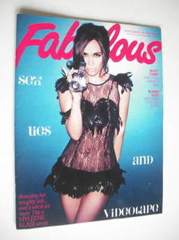 Fabulous magazine - Myleene Klass cover (22 October 2011)