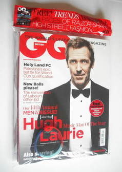 British GQ magazine - October 2011 - Hugh Laurie cover