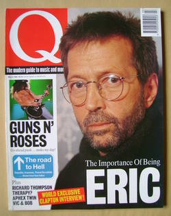 Q magazine - Eric Clapton cover (March 1994)