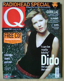 Q magazine - Dido cover (August 2001)