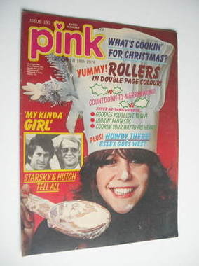 Pink magazine - 18 December 1976 - Leslie Ash cover
