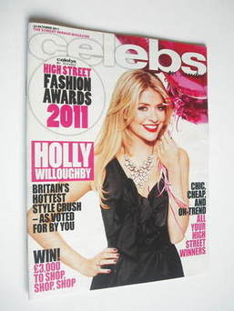Celebs magazine - Holly Willoughby cover (23 October 2011)