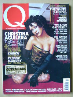 <!--2003-04-->Q magazine - Christina Aguilera cover (April 2003)