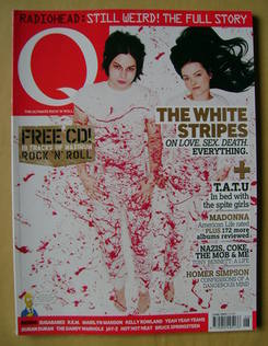 <!--2003-06-->Q magazine - The White Stripes cover (June 2003)