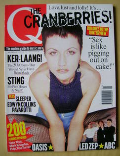 Q magazine - Dolores O'Riordan cover (May 1996)