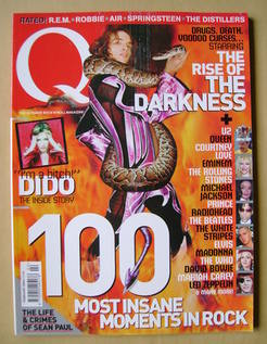 Q magazine - Justin Hawkins cover (February 2004)